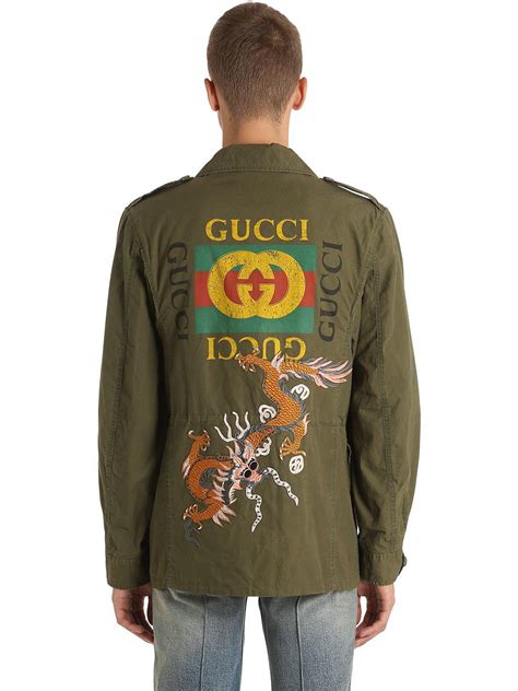 gucci army jacket|gucci military jacket.